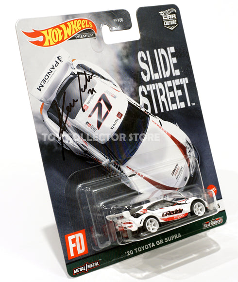 Signed By Ken Gushi Hot Wheels 20' Toyota GR Supra